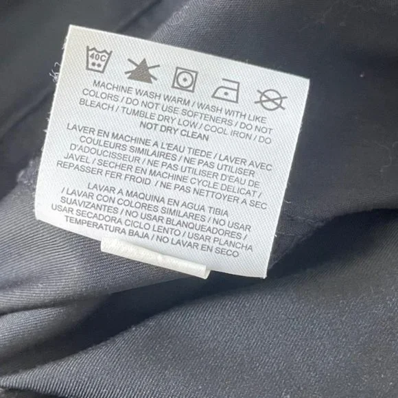 NIKE Golf Dri-Fit Men's Black Pants Flat Front Pockets Size 36x32 - Picture 6 of 7